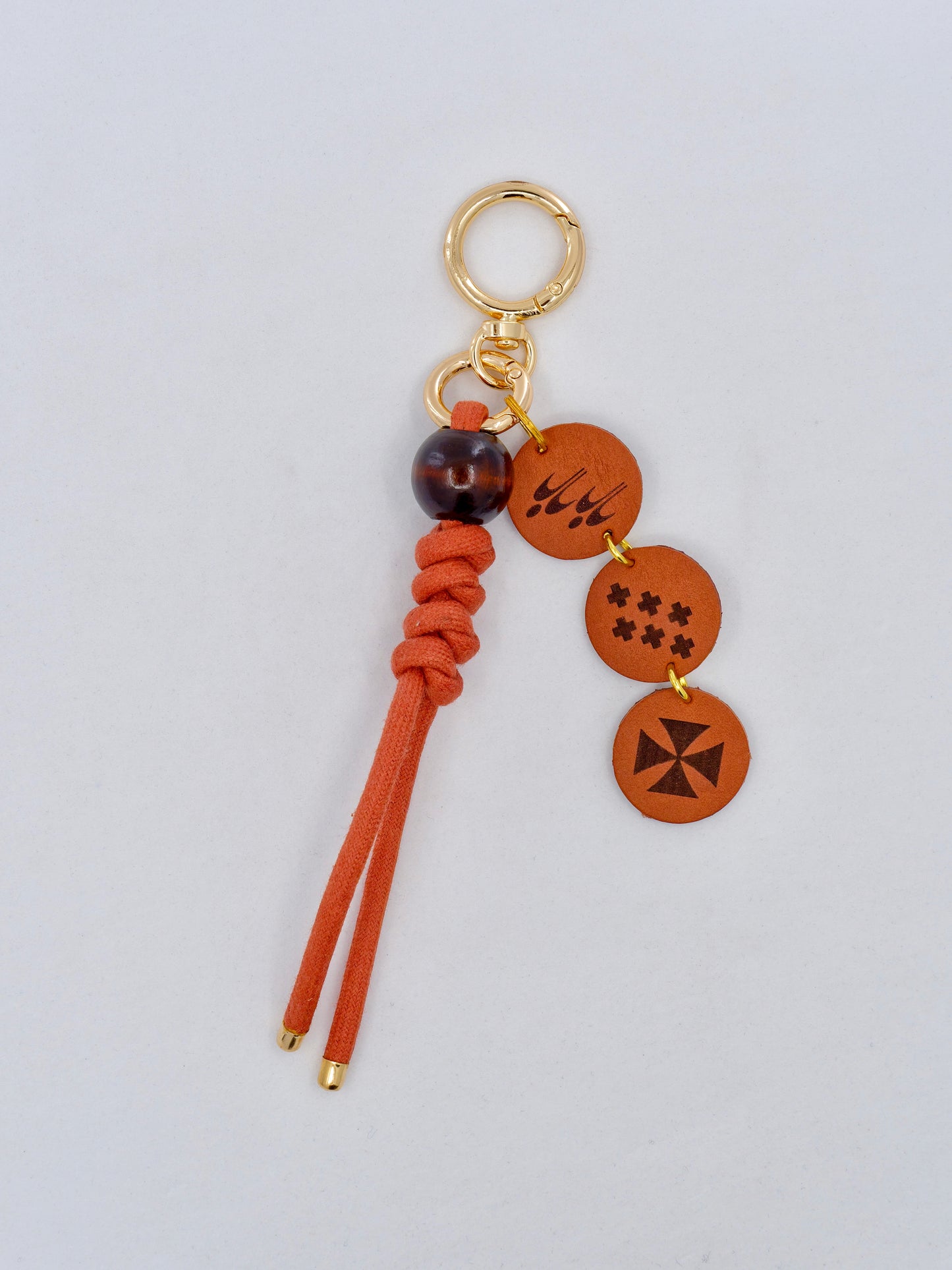 Leather Charm - multiple motifs available