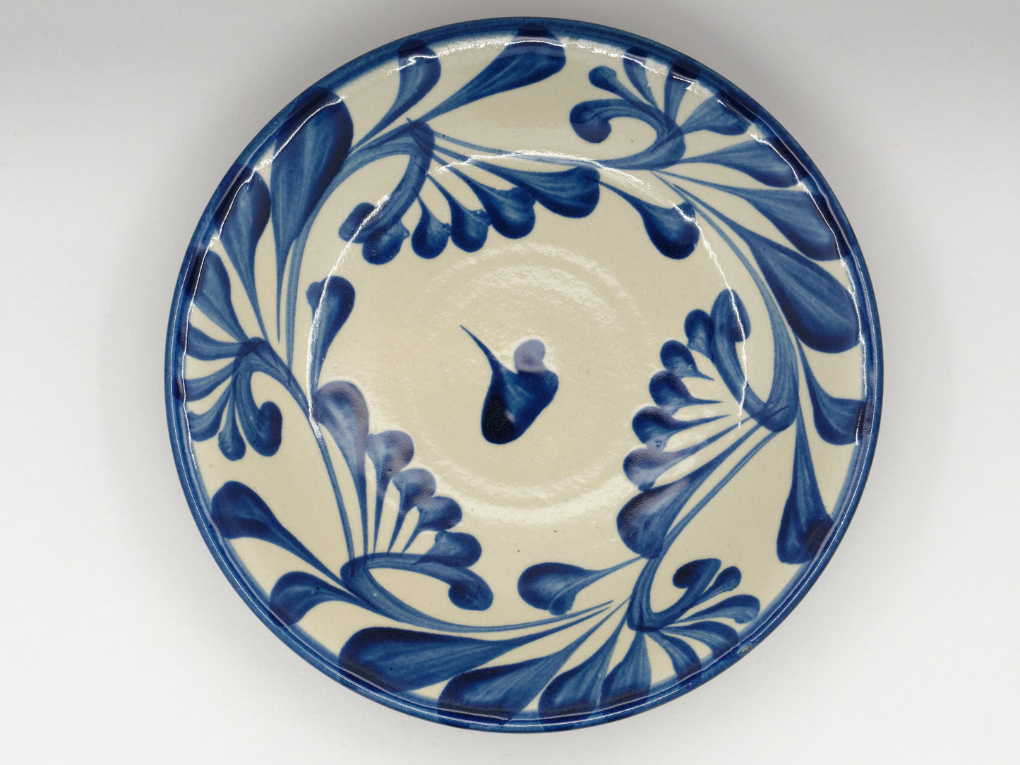 Cobalt Karakusa Plate 8.3 inch