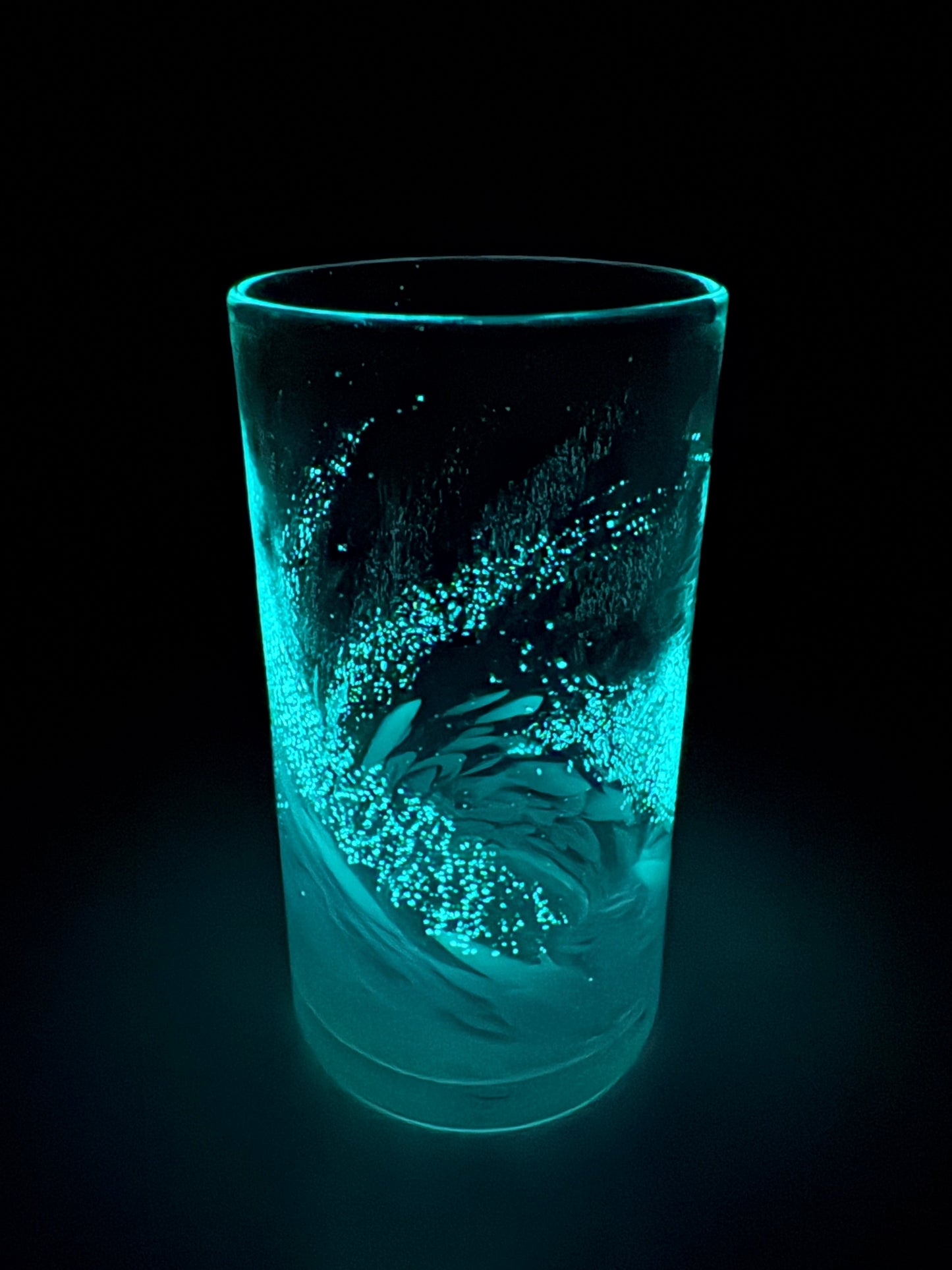 Umi‑Hotaru (sea fireflies) long glass
