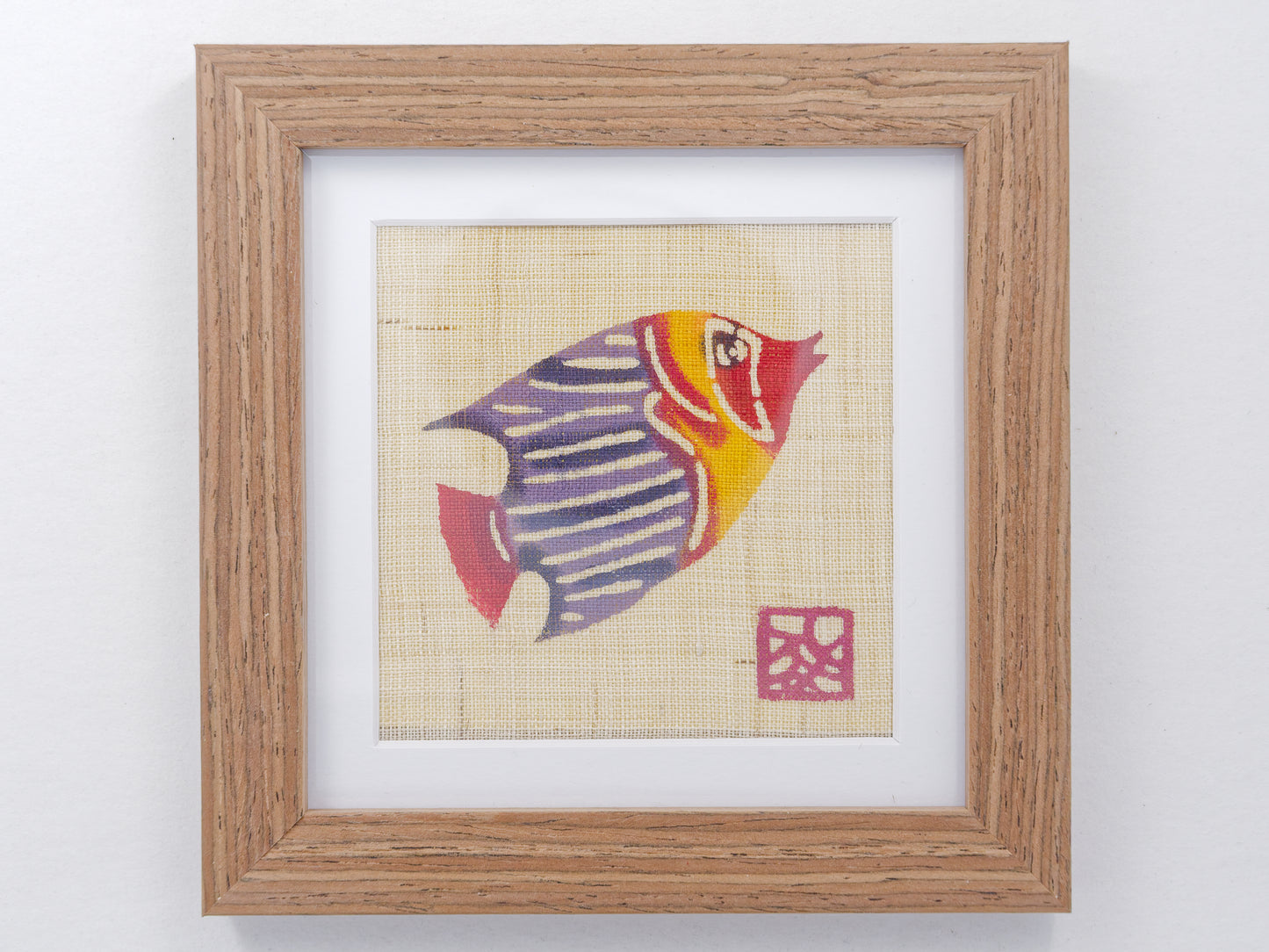 Framed Bingata- Butterflyfish