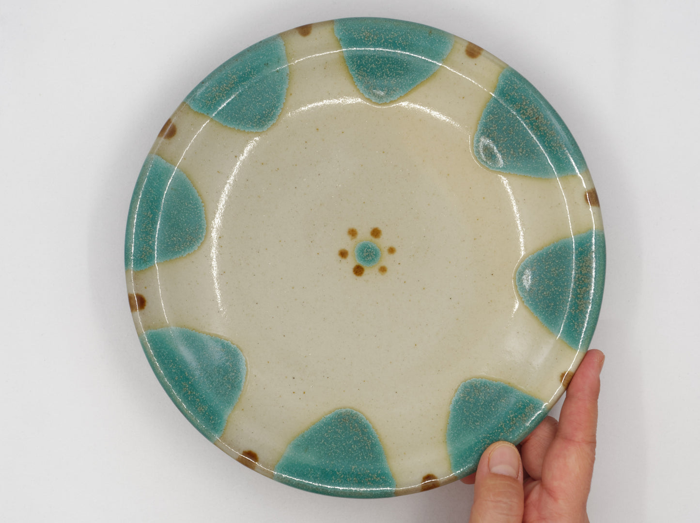 Green Chichichan Plate 8.3 inch