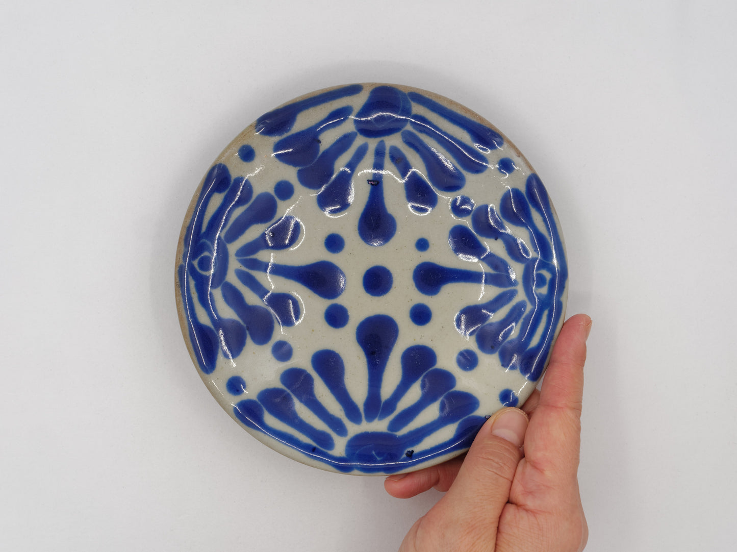 Cobalt Karakusa Plate 6 inch