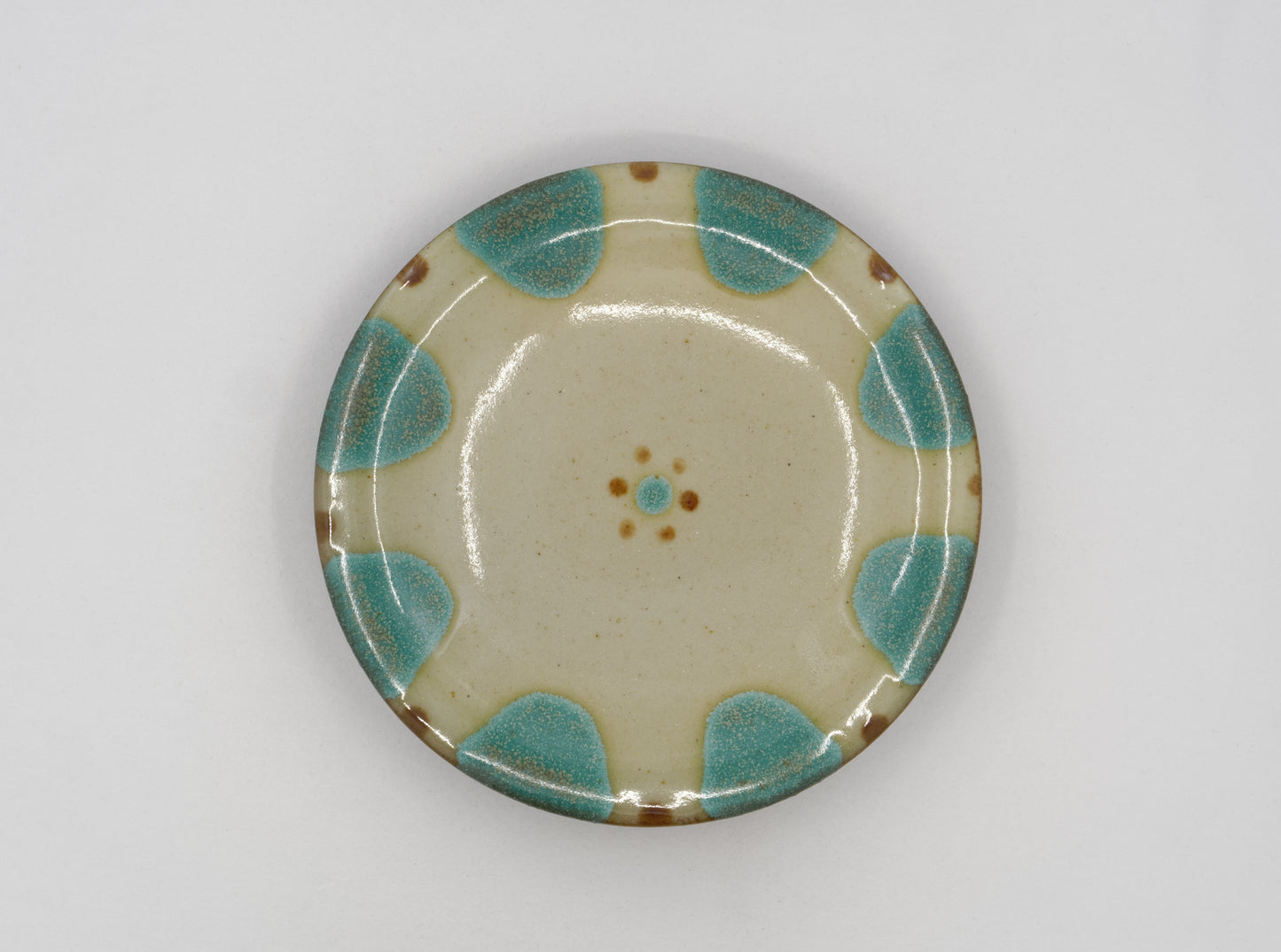 Green Chichichan Plate 6 inch