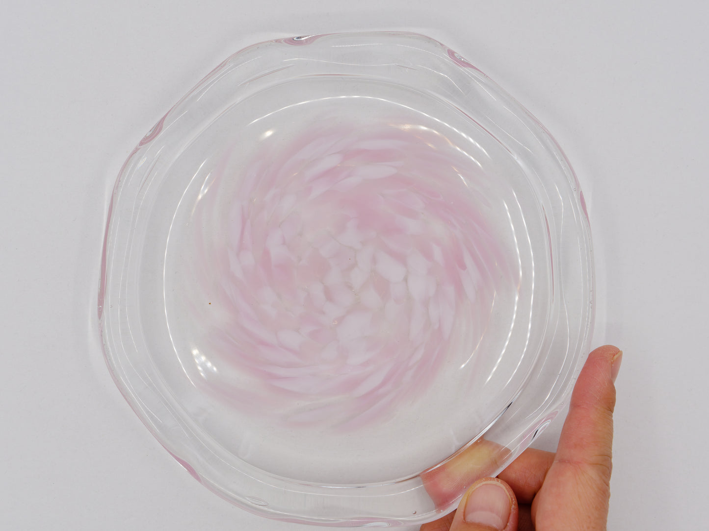 Sakura Cullet Glass Dish (Dead Stock)