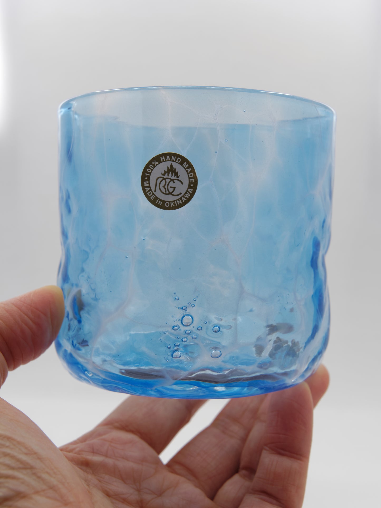 Mizukage Rocks Glass - Aqua