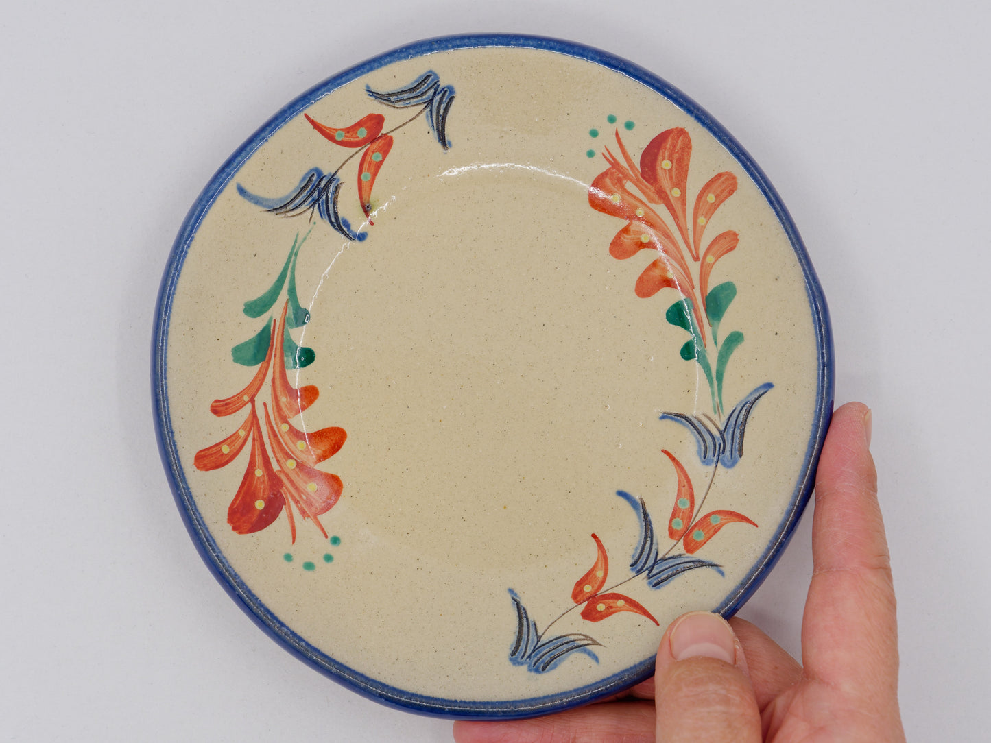Deigo Flower Plate 6 inch - Tatara style