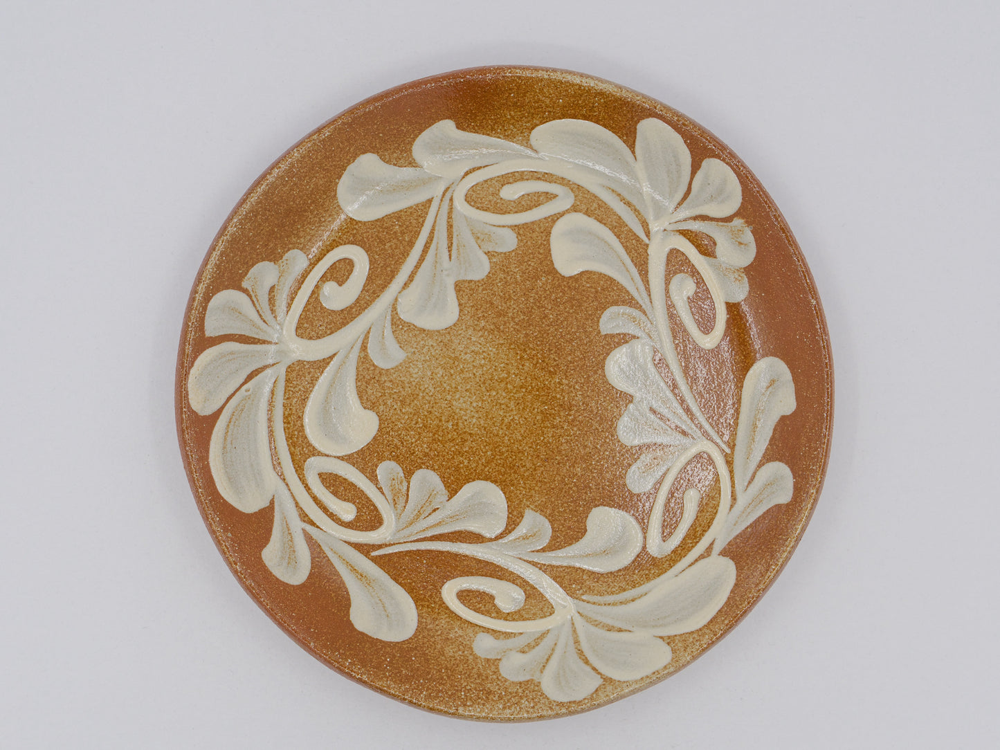 Kibishiro Icchin Plate 7.2 inch - Tatara style