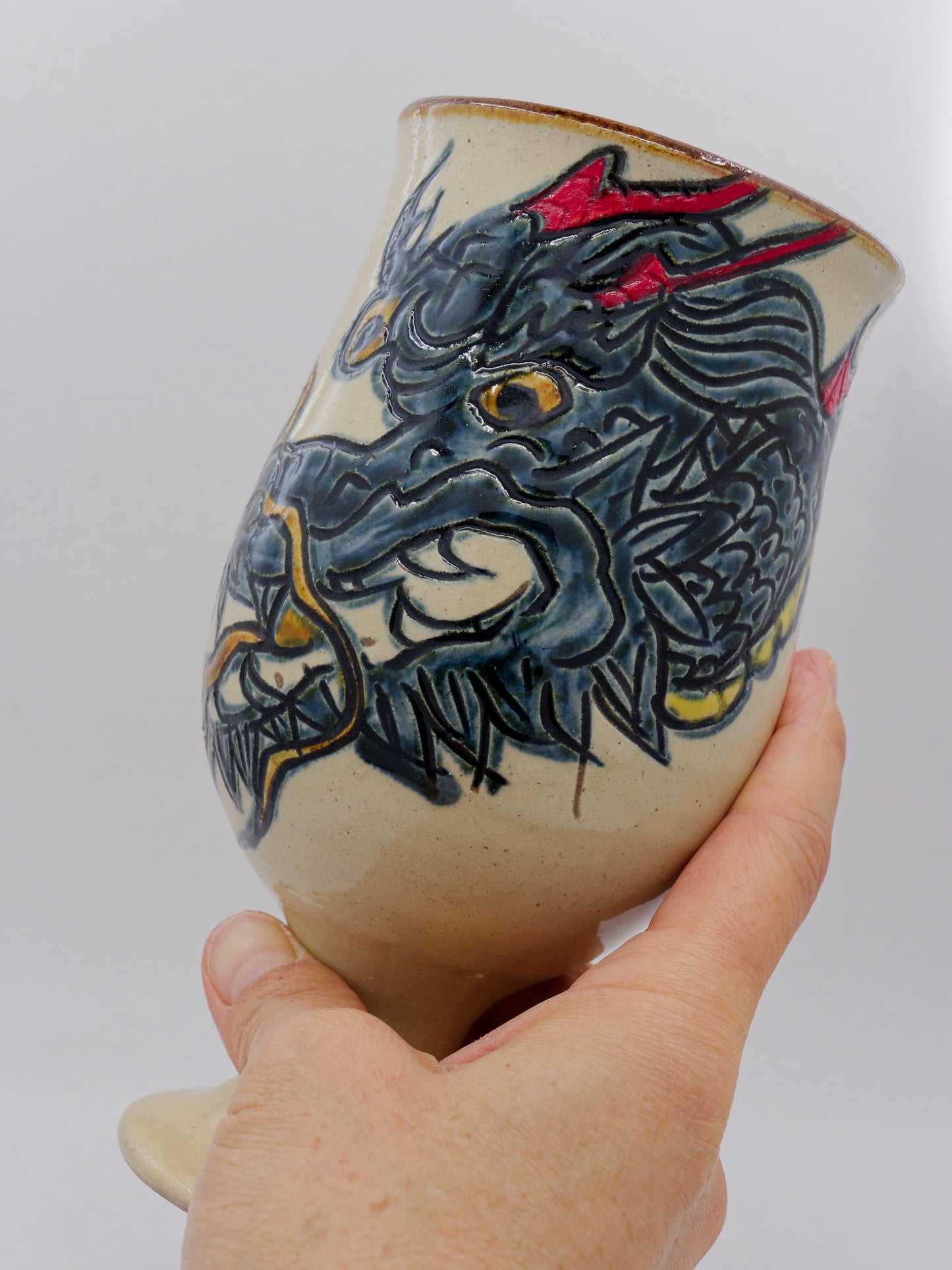 Extra-Large Wine Cup - Dragon