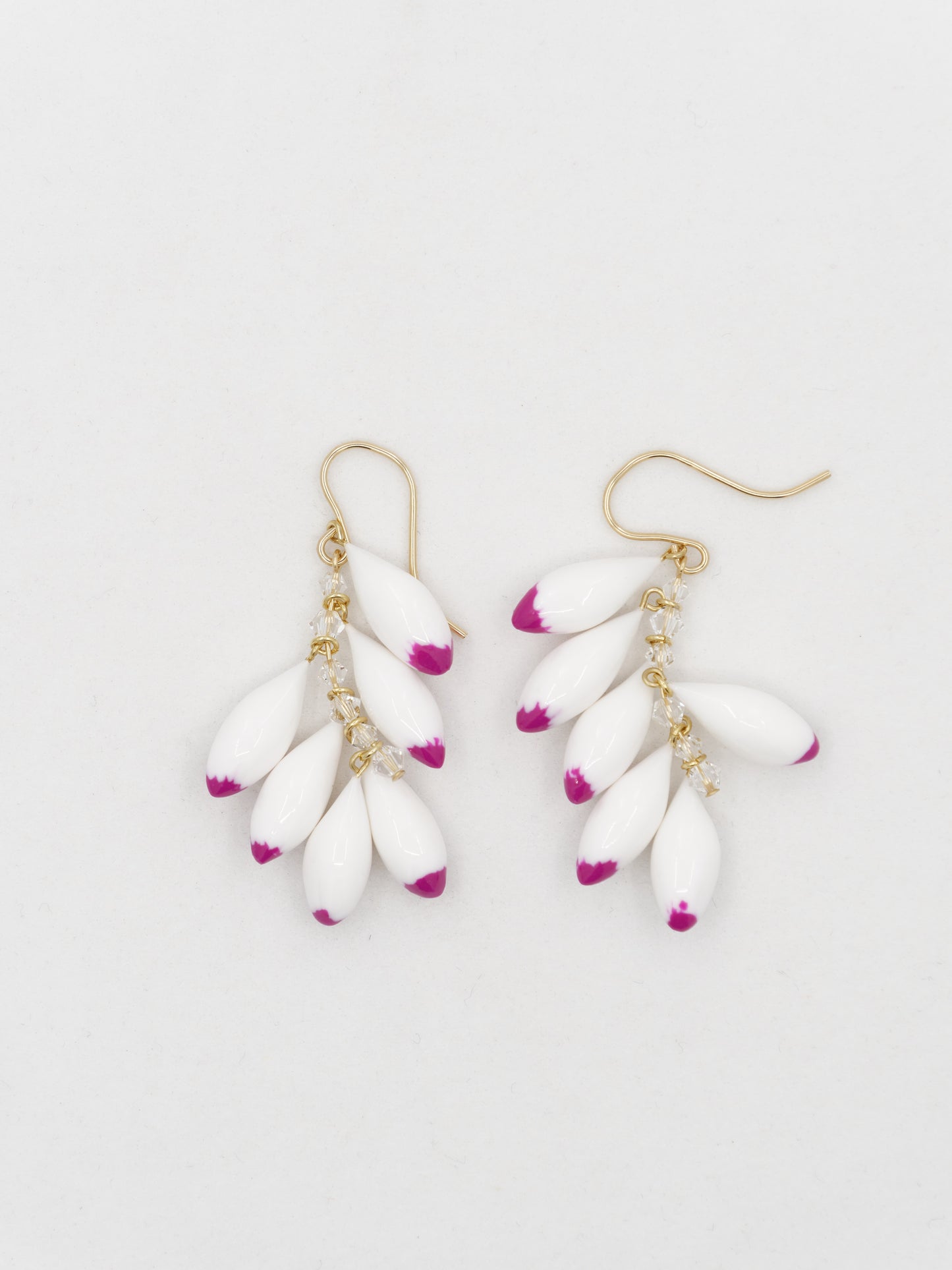 Gettou earrings - Shell ginger