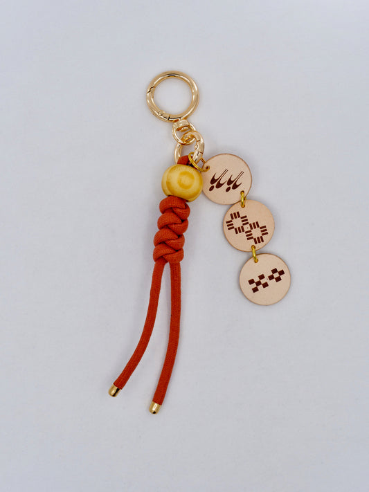 Leather Charm - multiple motifs available