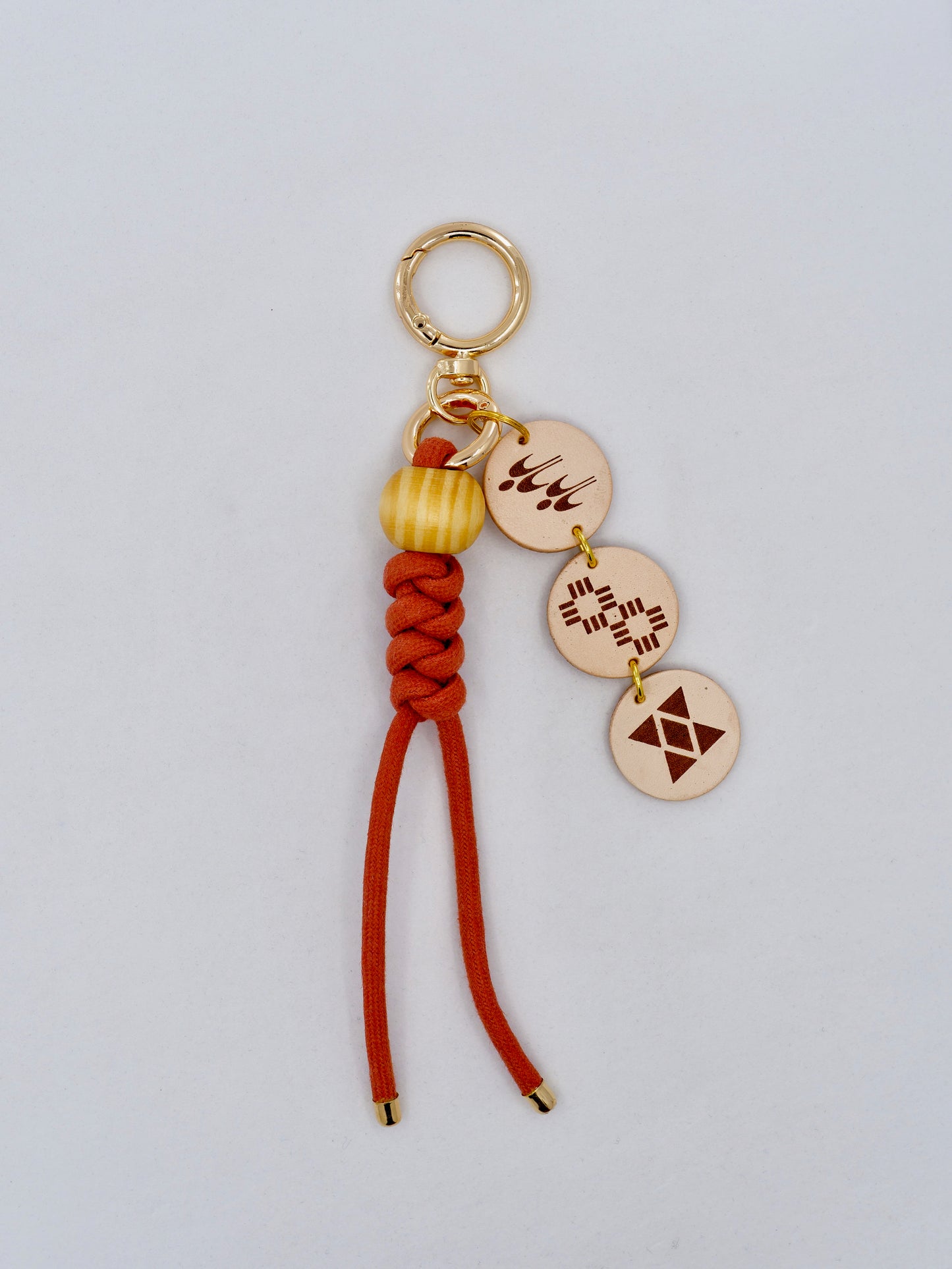 Leather Charm - multiple motifs available