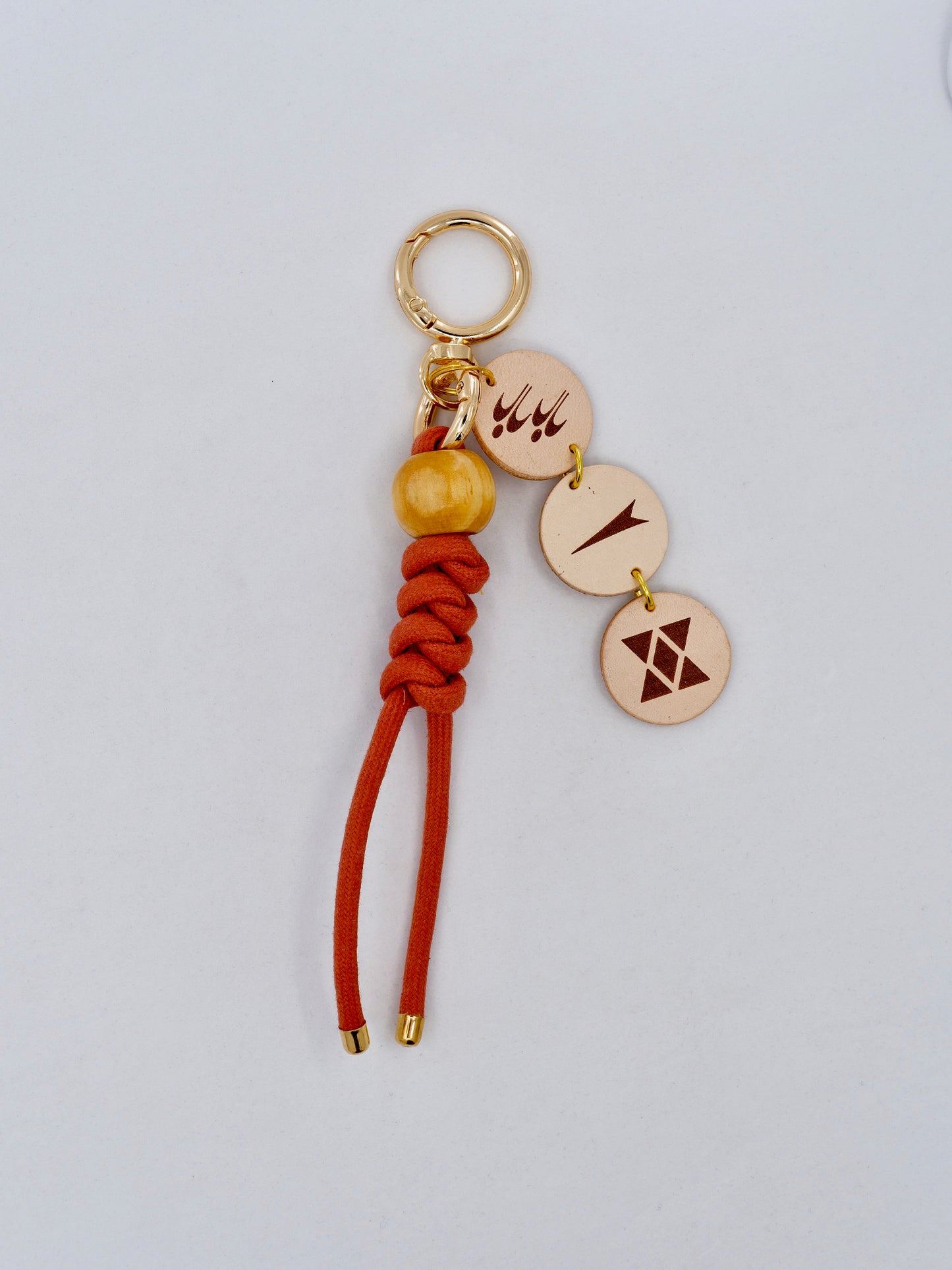 Leather Charm - multiple motifs available