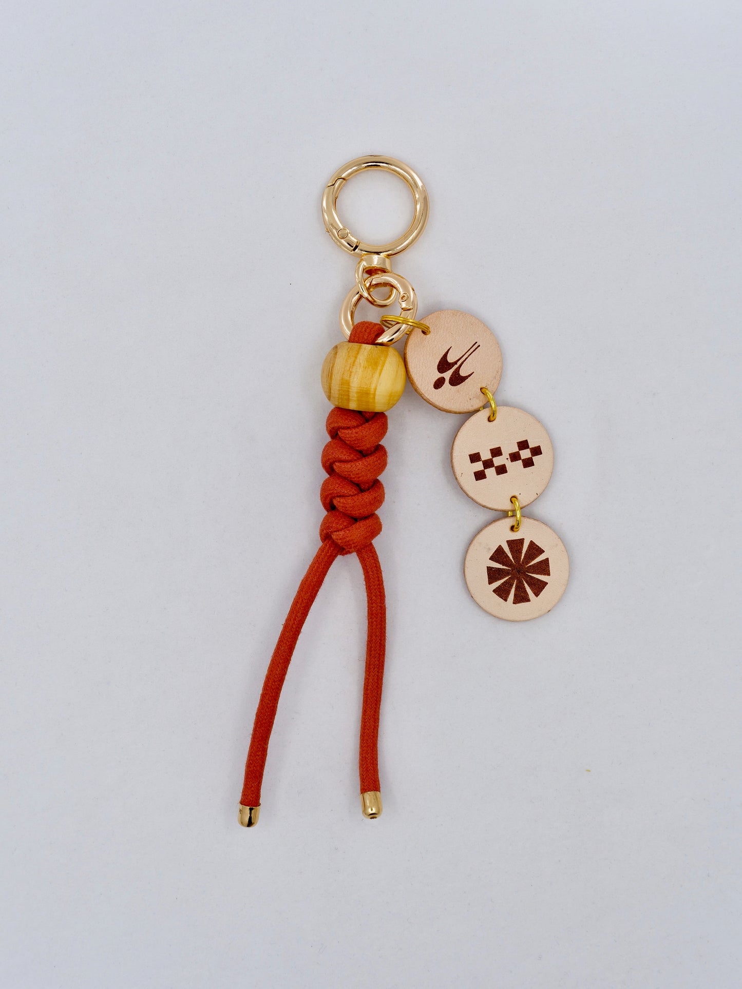 Leather Charm - multiple motifs available