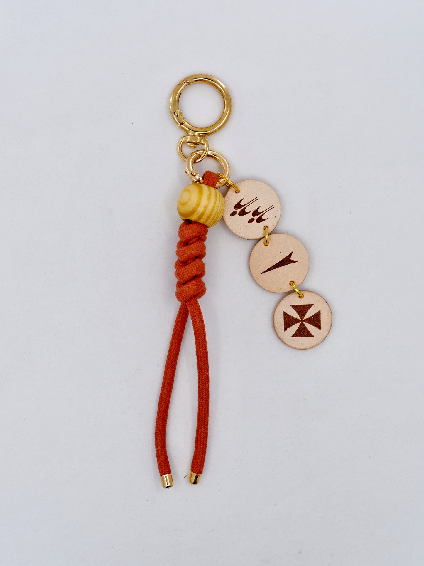 Leather Charm - multiple motifs available