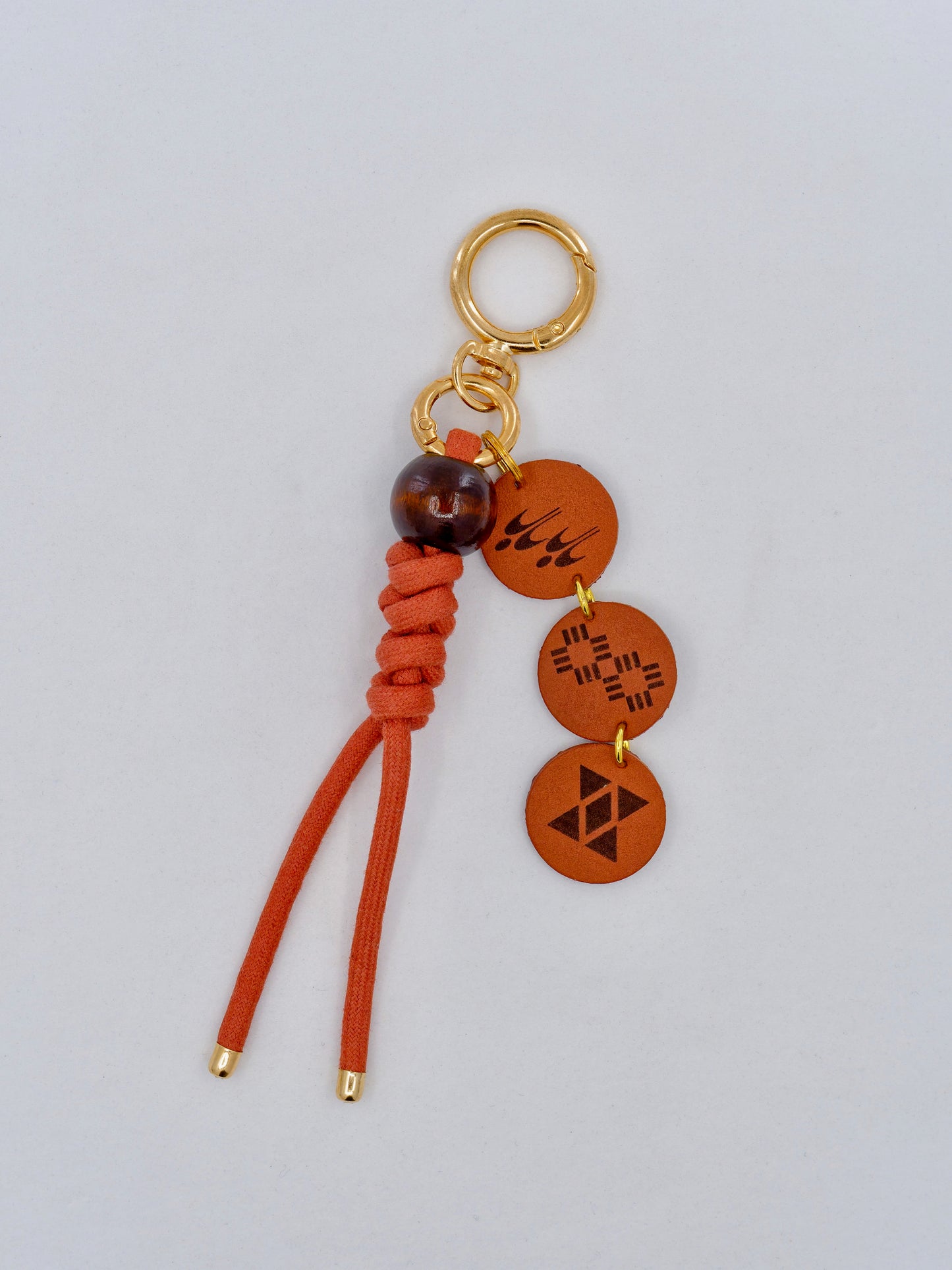 Leather Charm - multiple motifs available