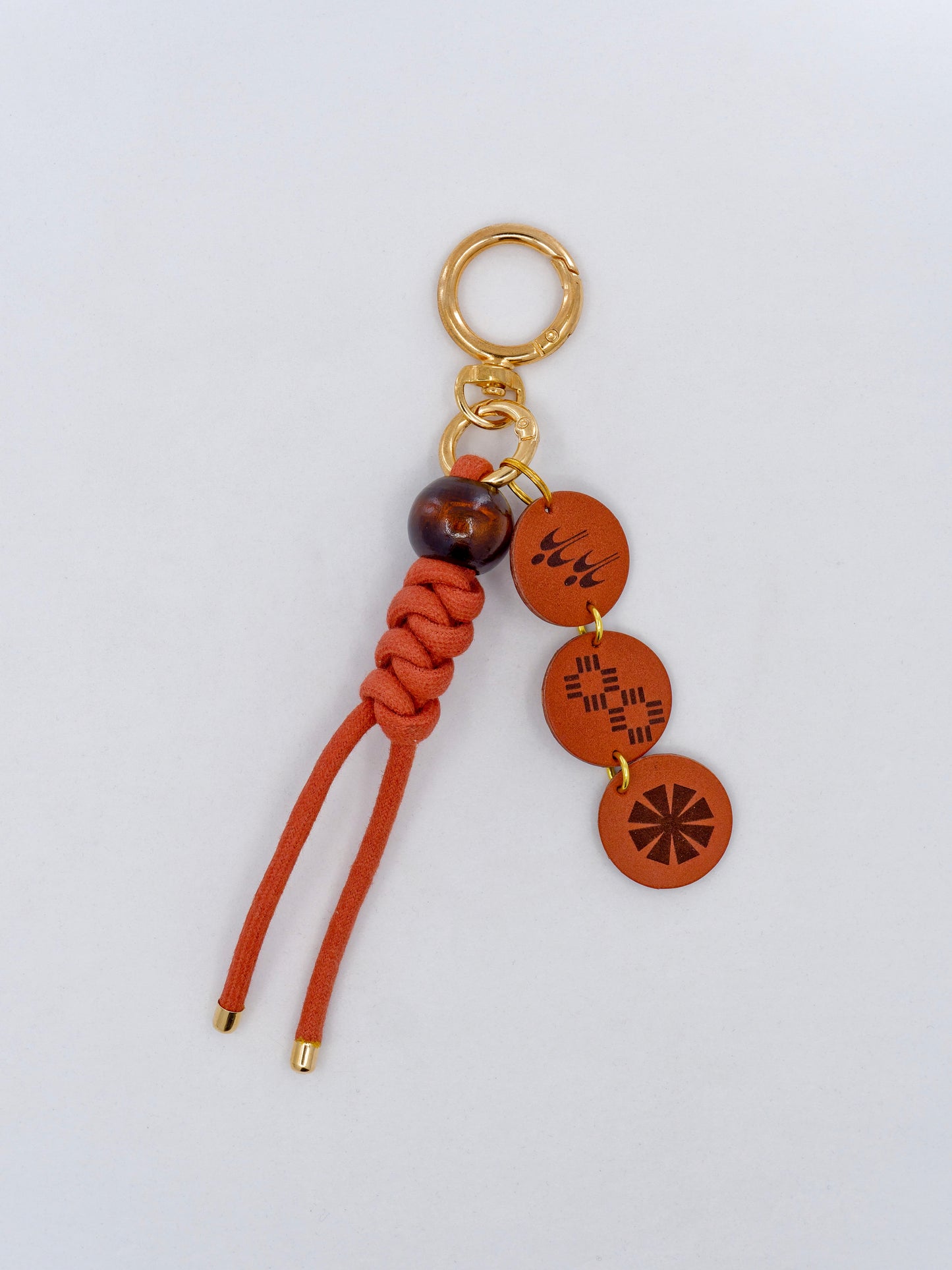 Leather Charm - multiple motifs available