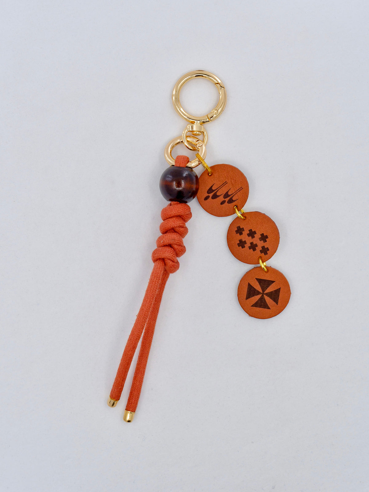 Leather Charm - multiple motifs available