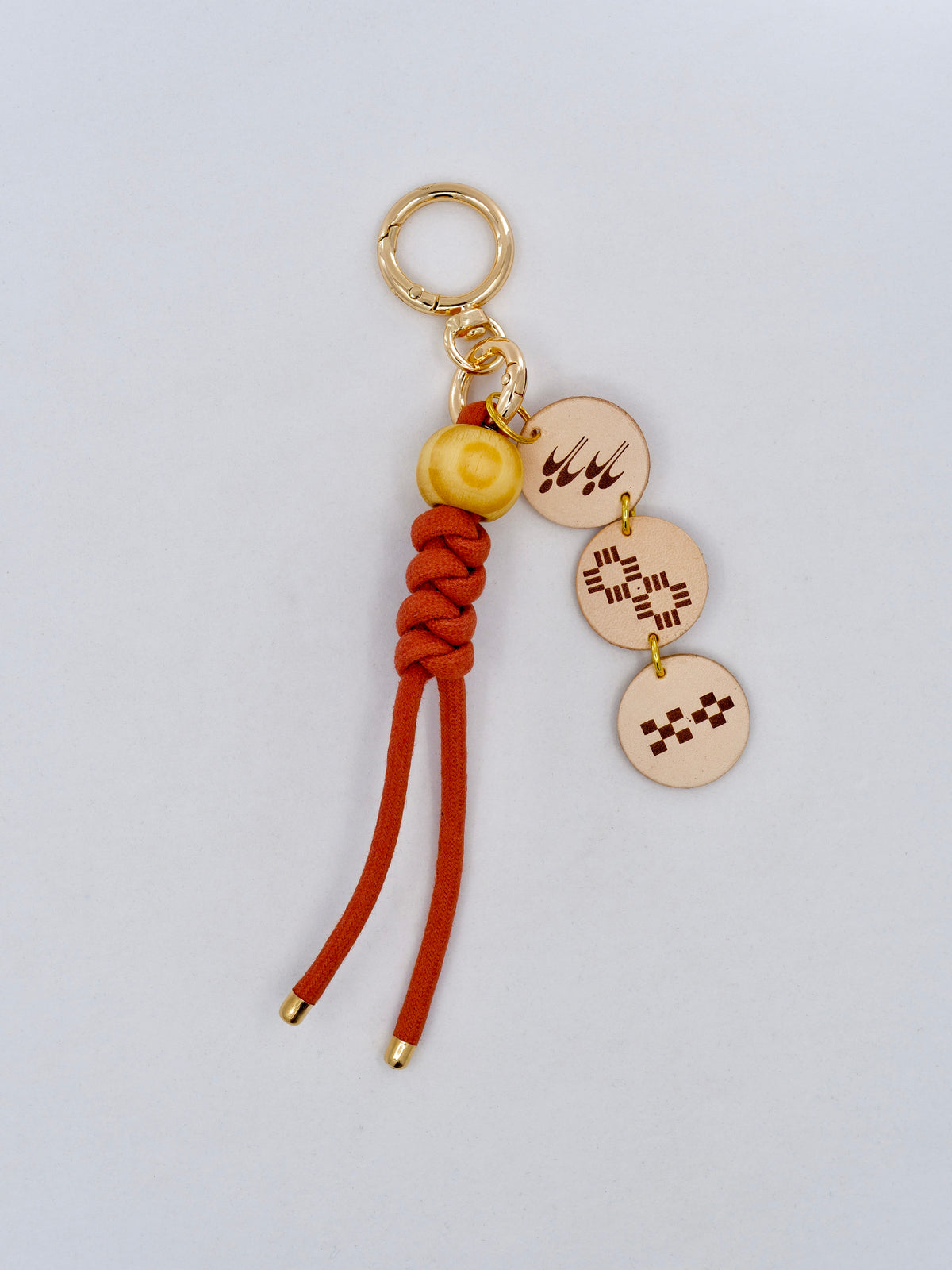 Leather Charm - multiple motifs available