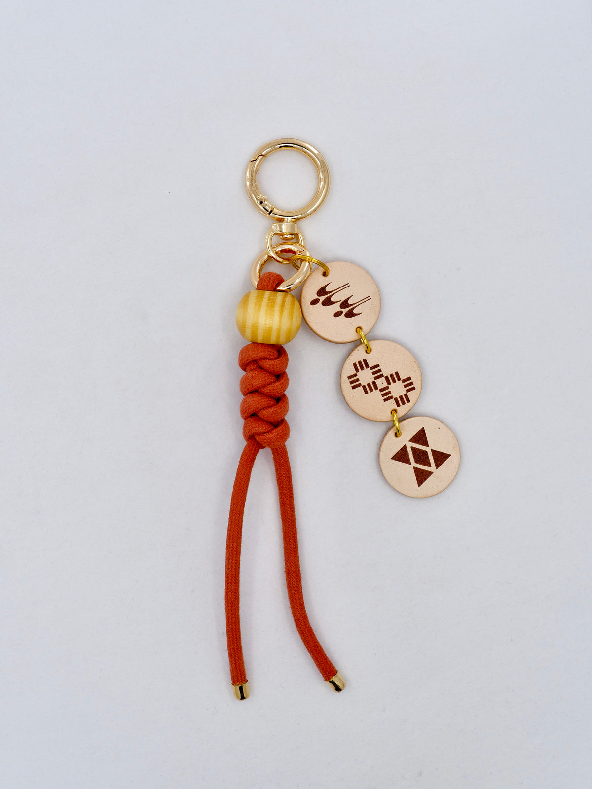 Leather Charm - multiple motifs available