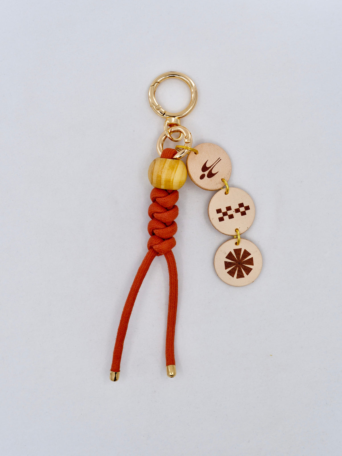 Leather Charm - multiple motifs available