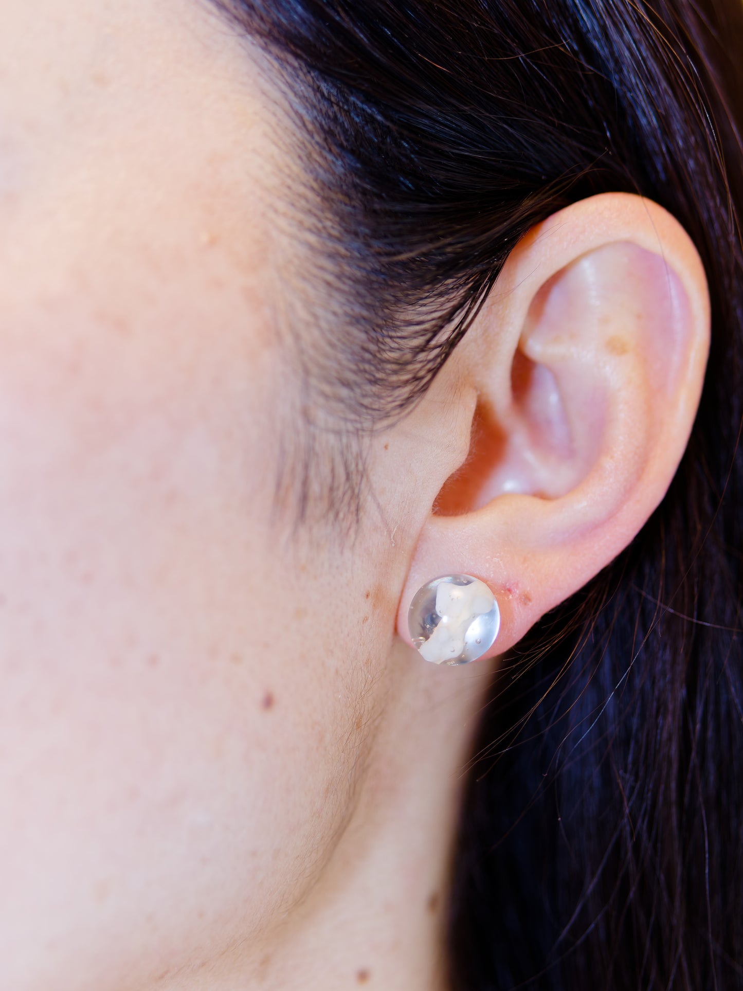 Sango Coral earrings - Round