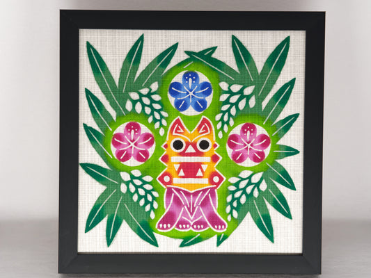 Framed Bingata - 3 Patterns Available