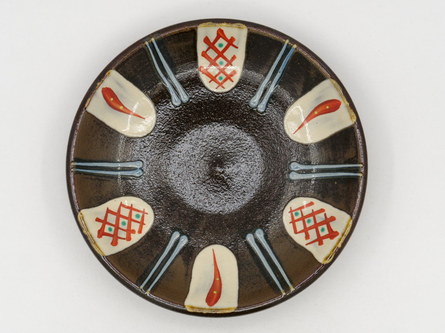 Akae Hakeme Plate 6 inch