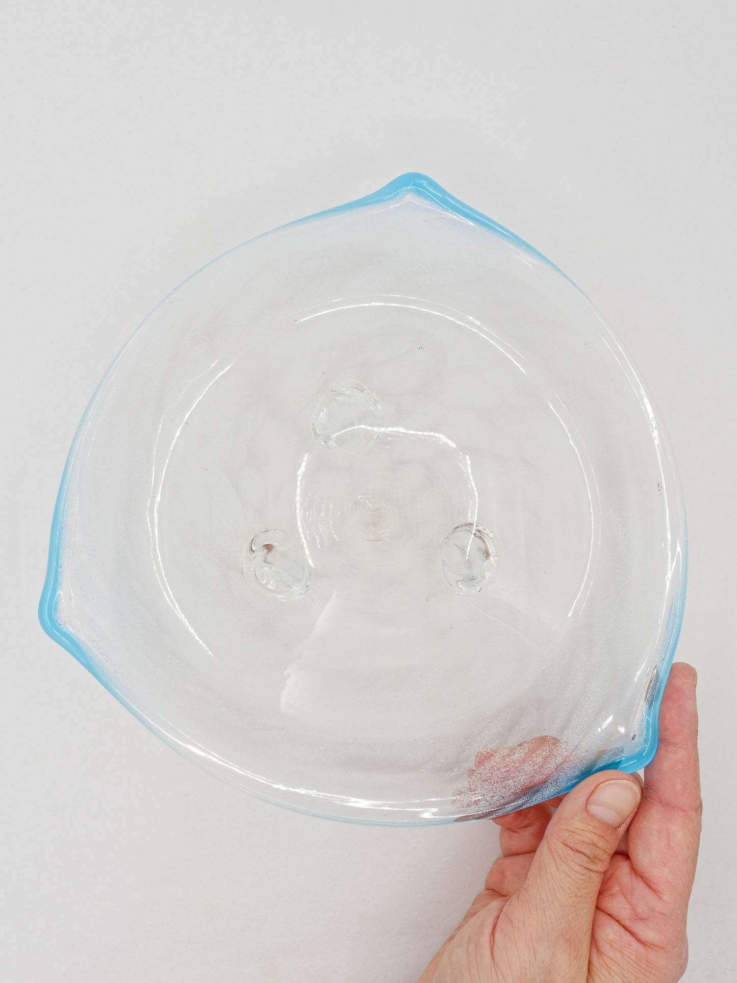 Bubble Cullet Sumire Footed Dish