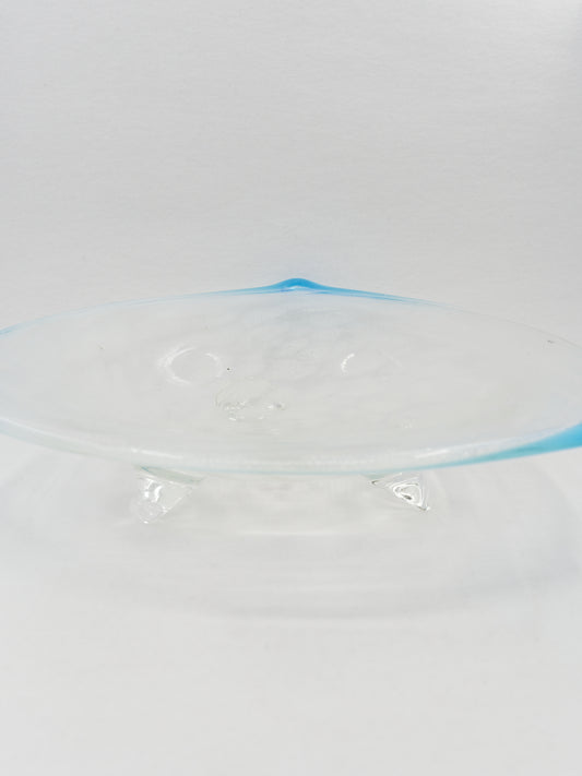 Bubble Cullet Sumire Footed Dish