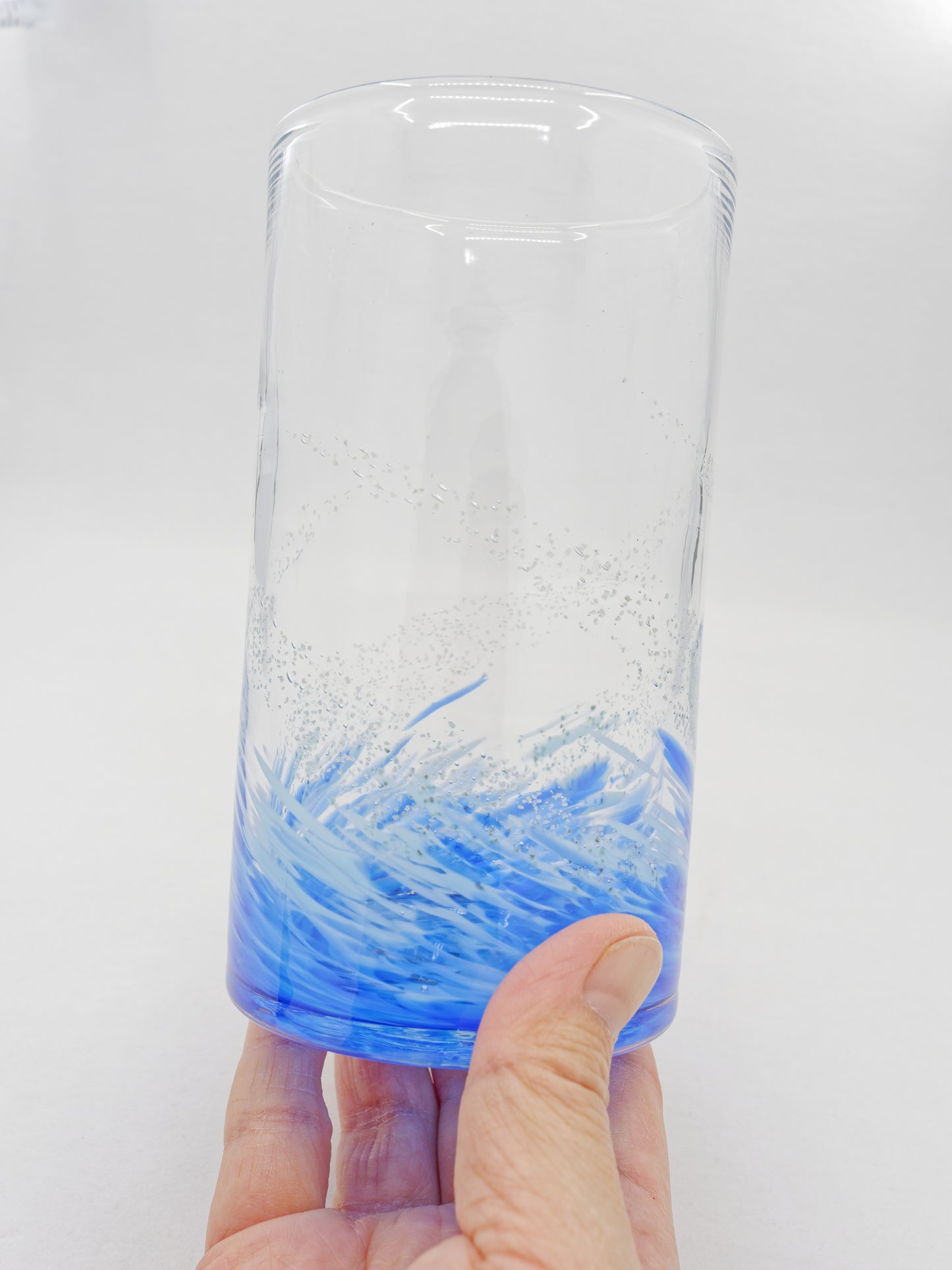 Umi‑Hotaru (sea fireflies) long glass