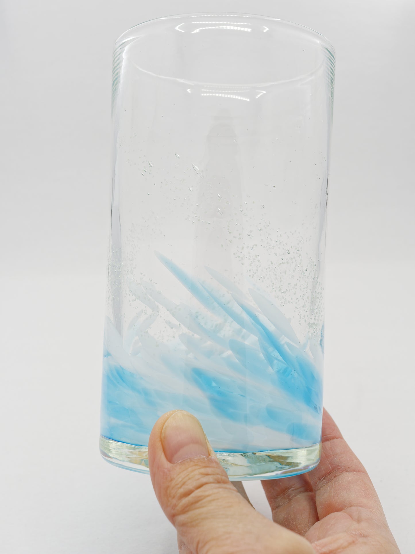 Umi‑Hotaru (sea fireflies) long glass