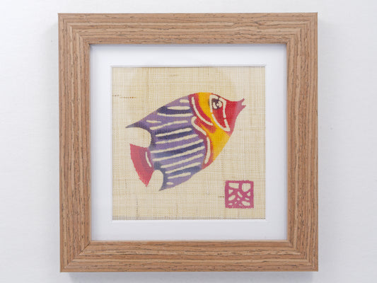 Framed Bingata- Butterflyfish