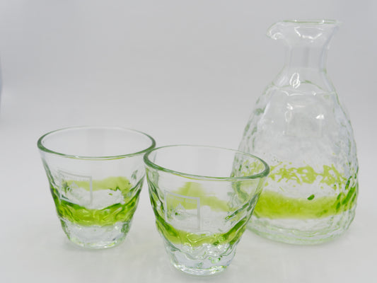 Tida Sake Set- Green
