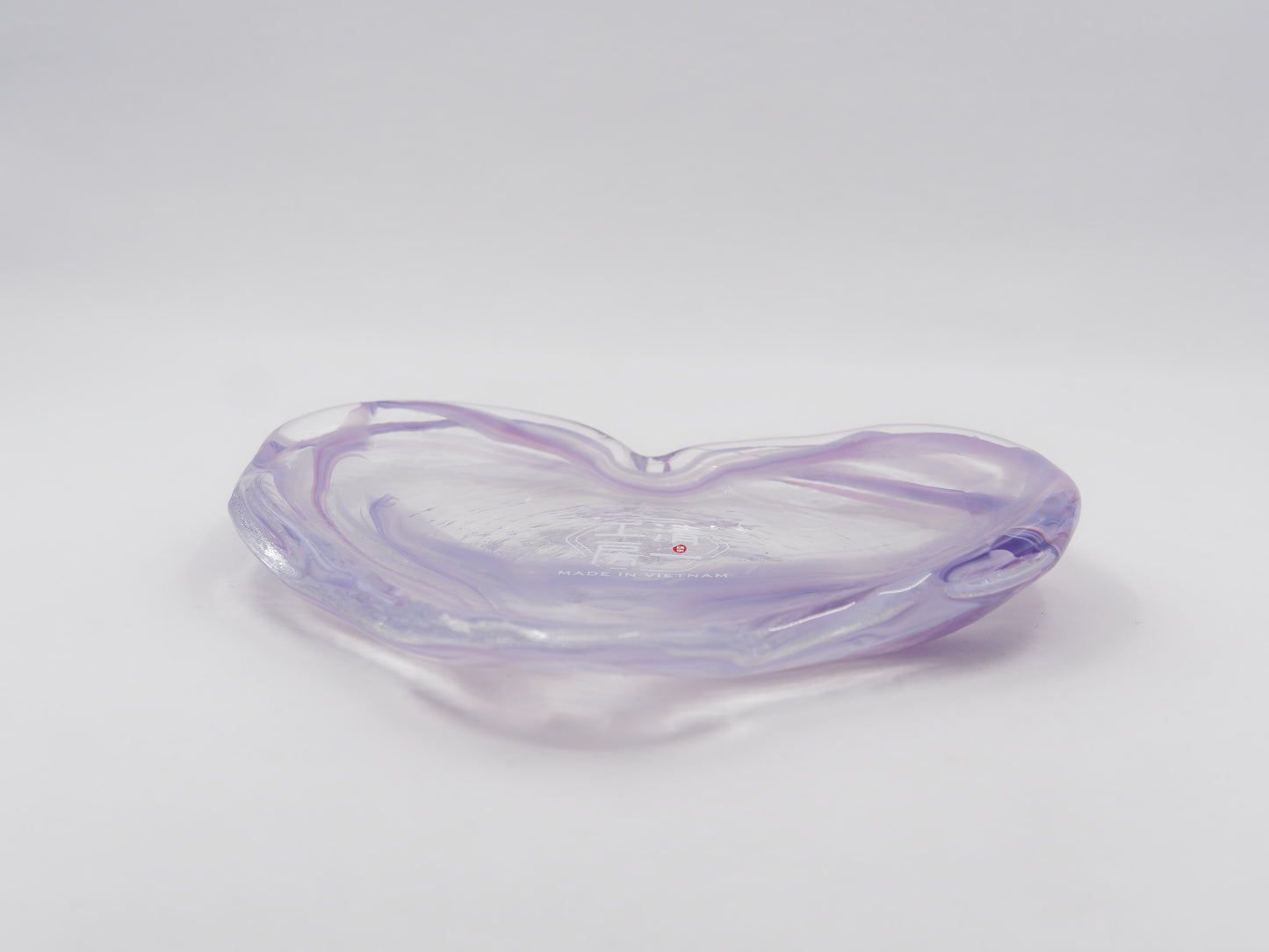 Heart Rock Dish- Pink