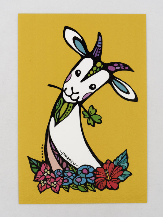 Postcard - Island Goat