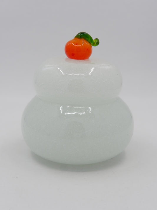 Ryukyu Glass Kagami Mochi