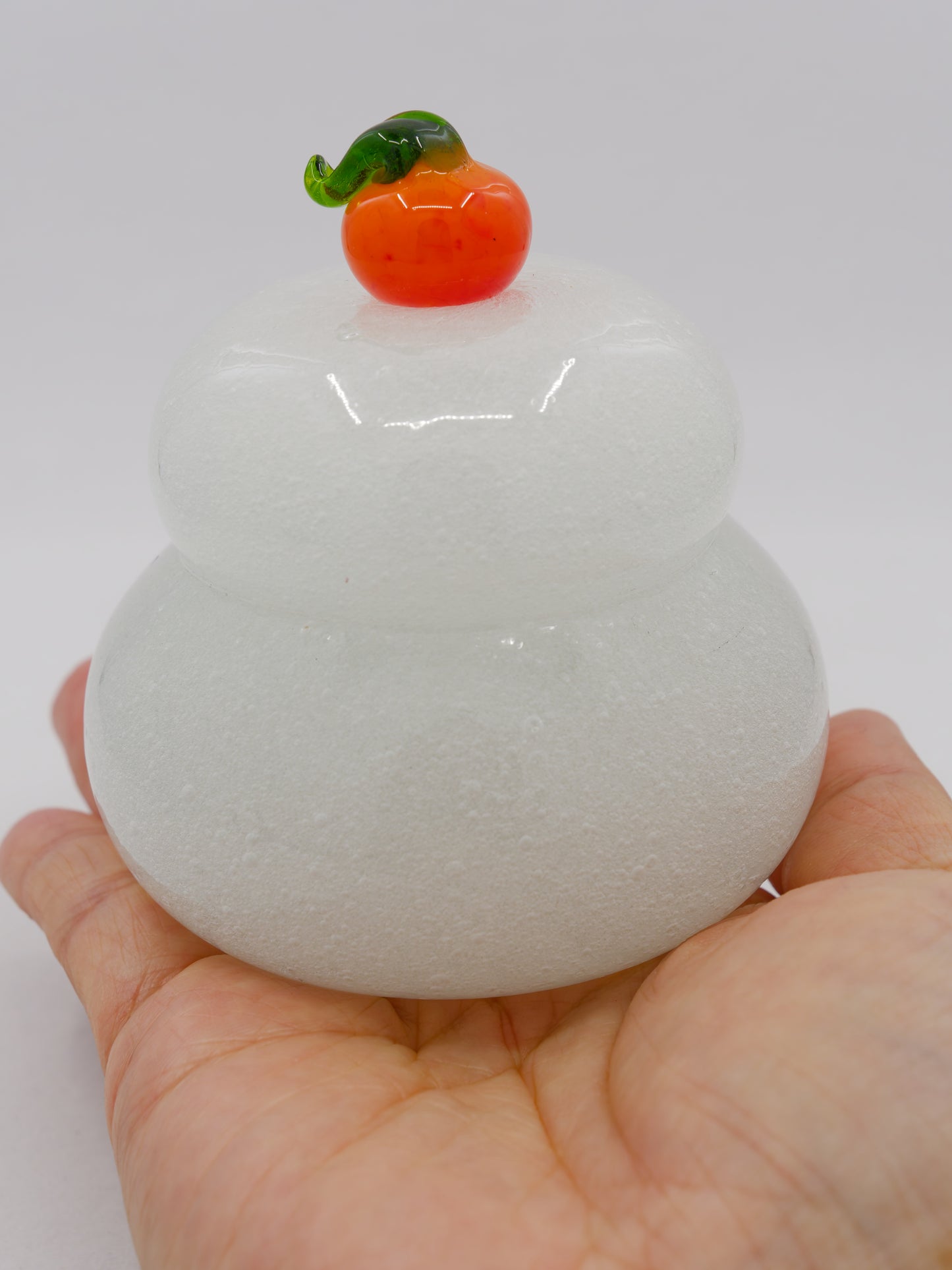 Ryukyu Glass Kagami Mochi