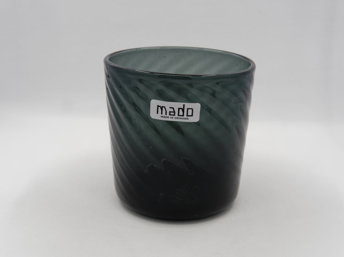 Mado Rocks Glass - Smoky Black