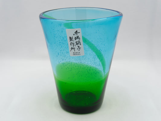 Mi-nishi Awamori Glass - Green Aqua