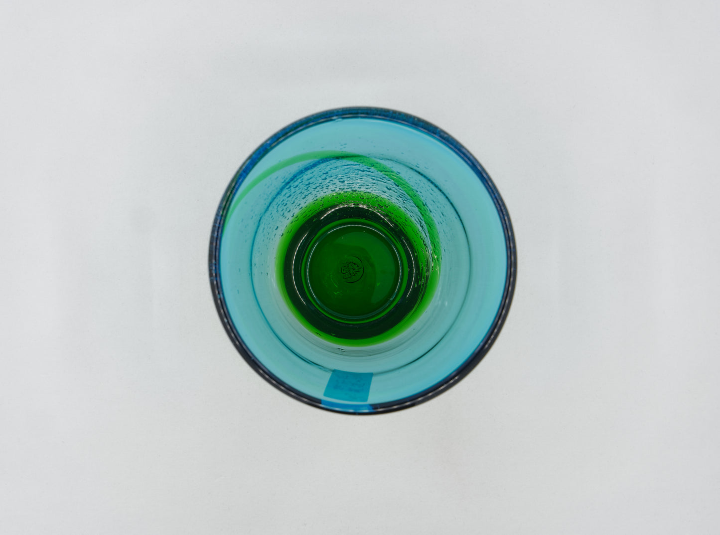 Mi-nishi Awamori Glass - Green Aqua