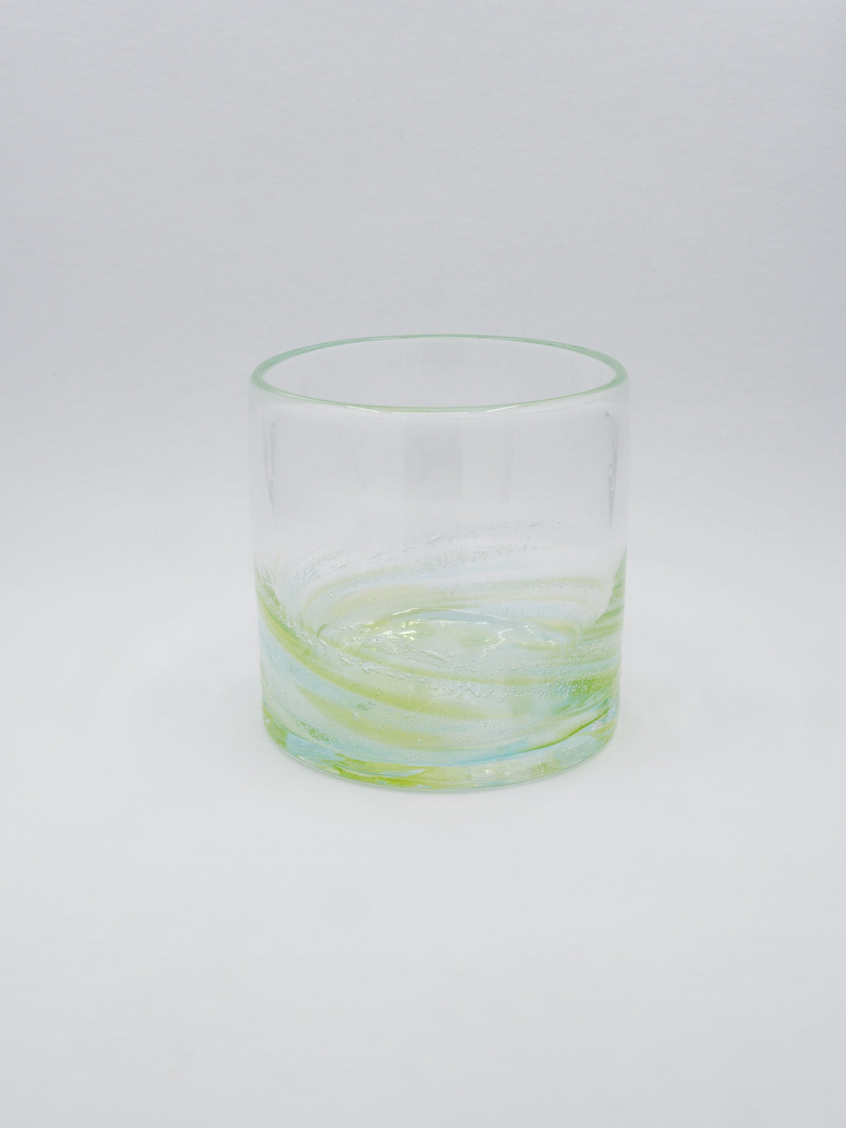 Sazanami Rocks Glass - Green