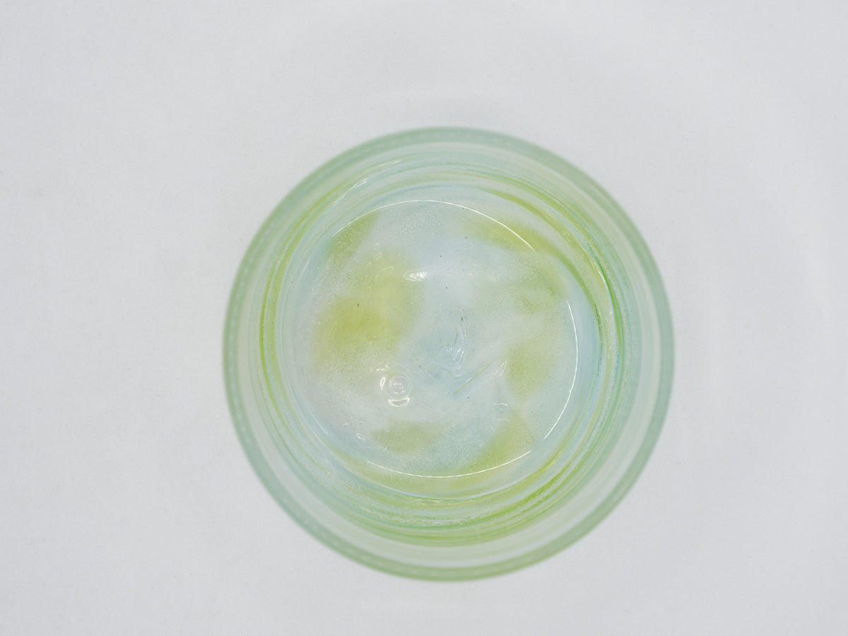 Sazanami Rocks Glass - Green