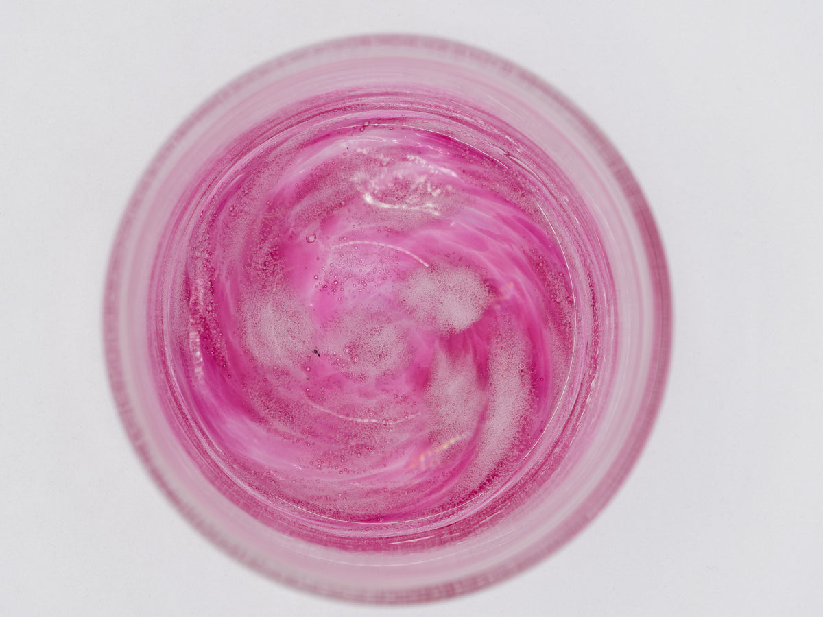 Sazanami Rocks Glass - Pink