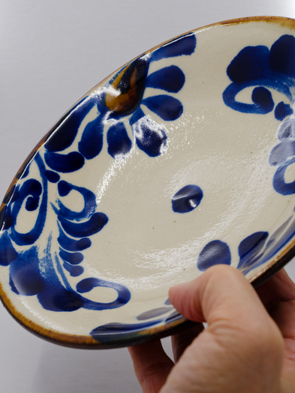 Karakusa Sometsuke Plate